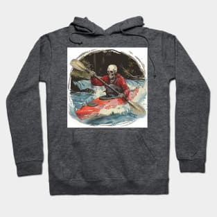 Skeleton Kayaking Hoodie